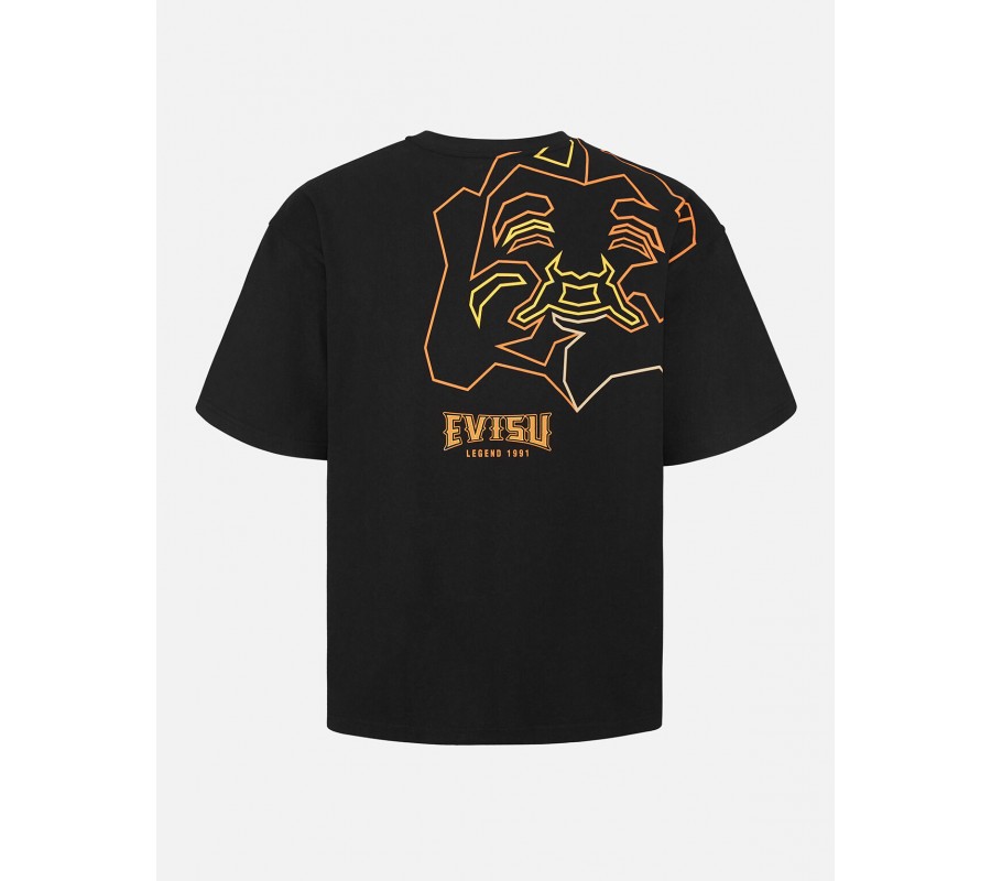 T-shirt imprimé Evisu Outline Godhead