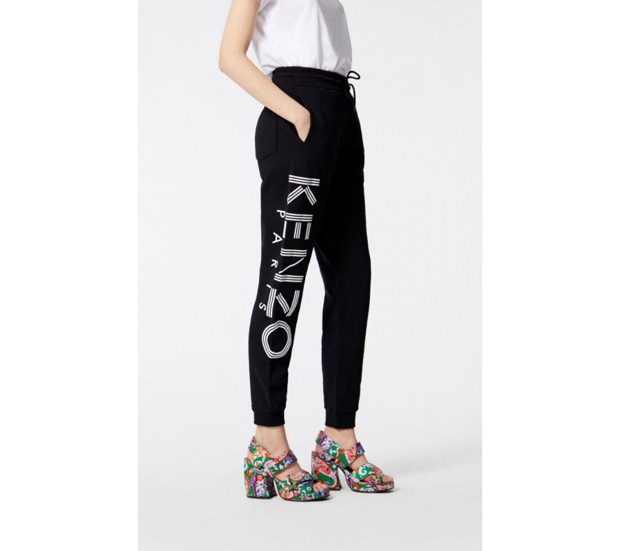 Kenzo Pantalons | Femme Pantalon de jogging KENZO Logo Noir