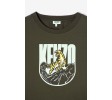 Kenzo Femme T-shirt 'Tiger Mountain' 'Capsule Expedition' kaki fonce