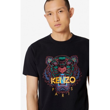 Kenzo Homme T-shirt Tigre noir