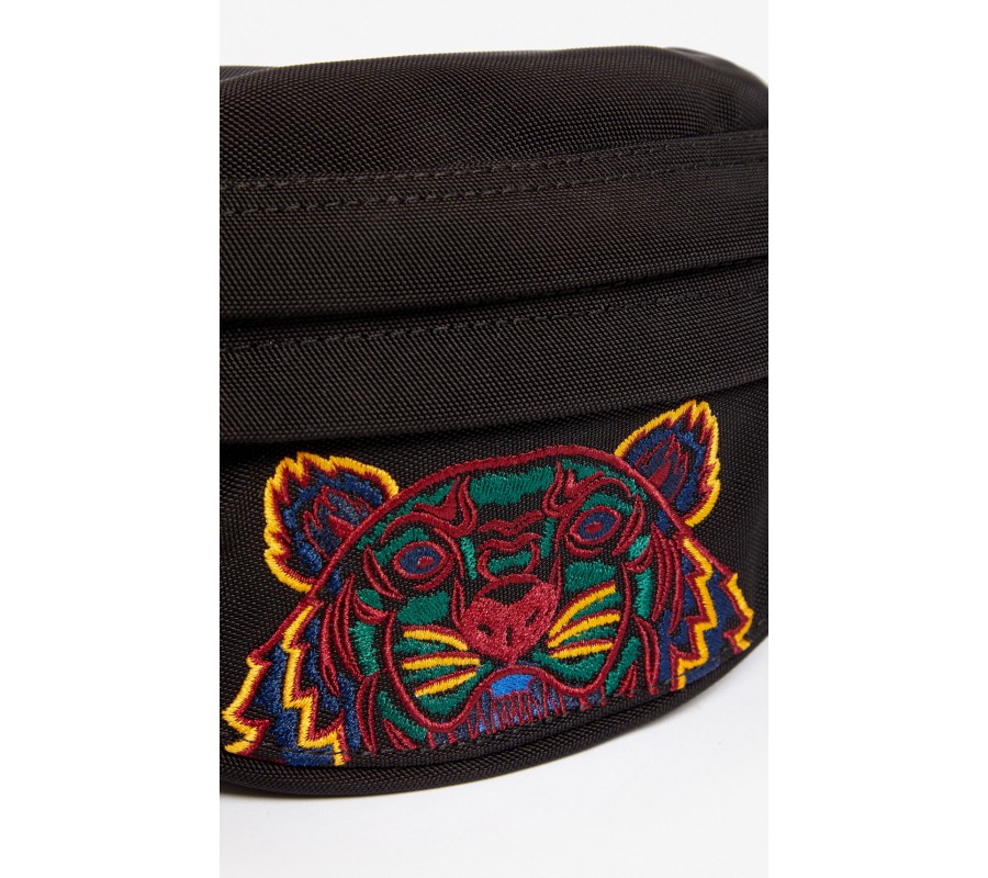 Kenzo Homme Mini sac ceinture Tigre 'Kampus' noir