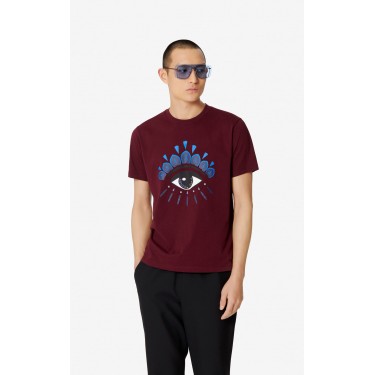 Kenzo Homme T-shirt Eye bordeaux