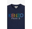 Kenzo Enfant T-shirt KENZO Logo bleu marine