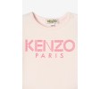 Kenzo Enfant T-shirt  KENZO Logo rose clair