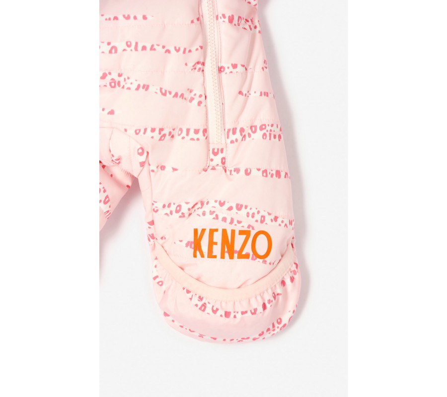Kenzo Enfant Combinaison 'Crazy Jungle' rose clair