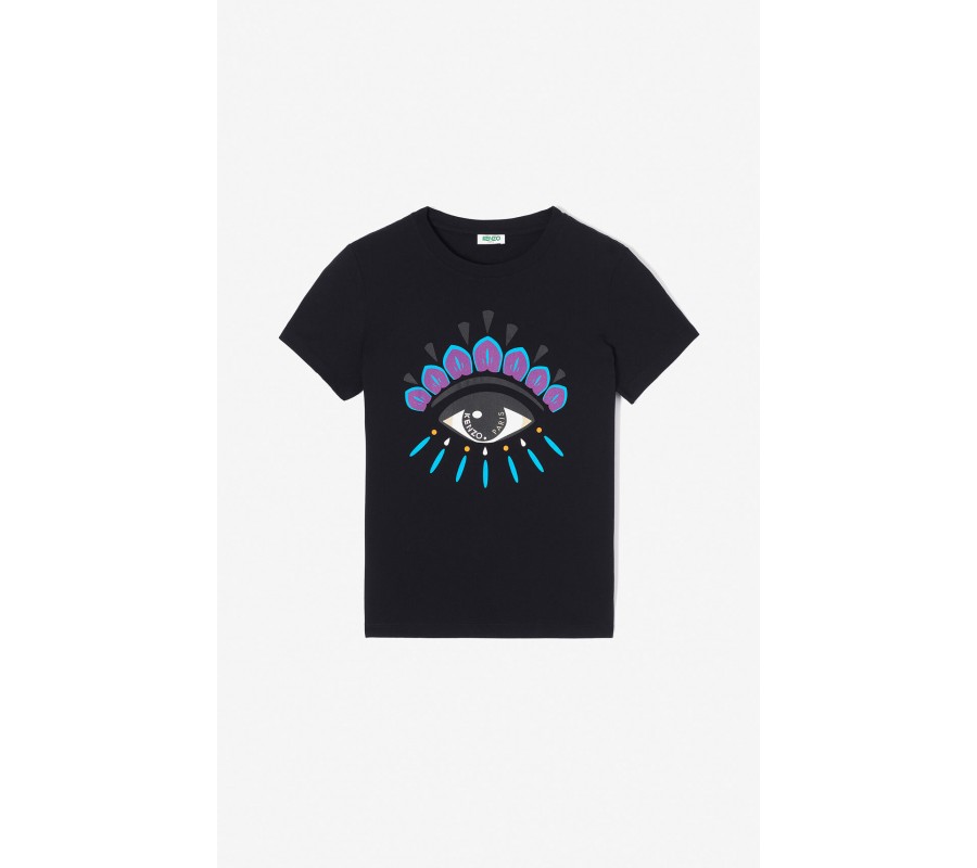 Kenzo Femme T-shirt Eye noir