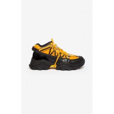 Kenzo chaussure Baskets Inka jaune orange