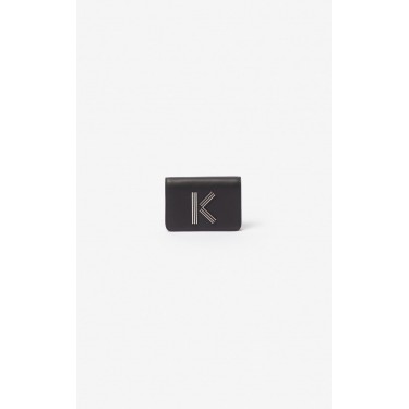 Kenzo Accessoires Porte-monnaie K-Bag noir