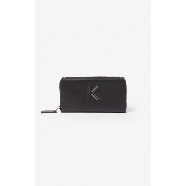 Kenzo Accessoires Portefeuille K-Bag noir
